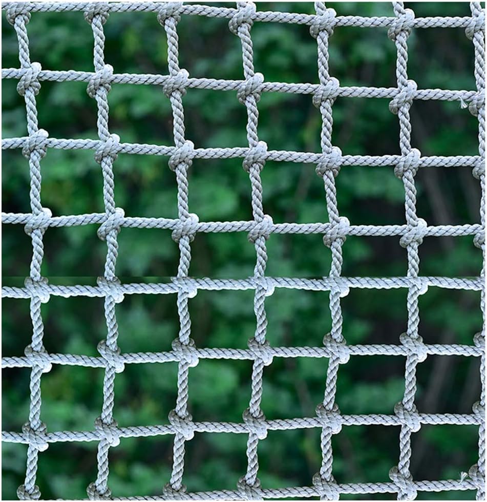 Cargo Climbing Net Outdoor Treehouse Nylon Truck Trailer Nets Playground Heavy Duty Swings Net Safety Cargo Child Netting(10mm-10cm,1.5X3m/6.6X6.6ft)
