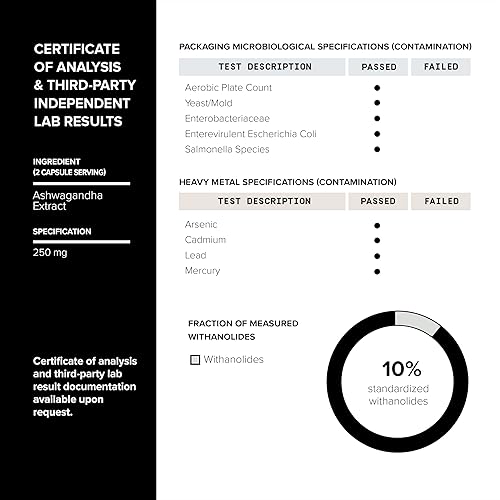 Miniatura 9 de Elite T Formula 75,000 mg Power Cápsulas - Mejoradas con Tribulus (95% de saponinas), 2001 Tongkat Ali, 301 Fadogia, 25% Withanólidos Ashwagandha -