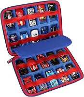 Vista 12 de Mchoi Hot Wheels Case Storage for 20 Cars, Toy Car Organizer for Your Matchbox Cars Storage, Case Only