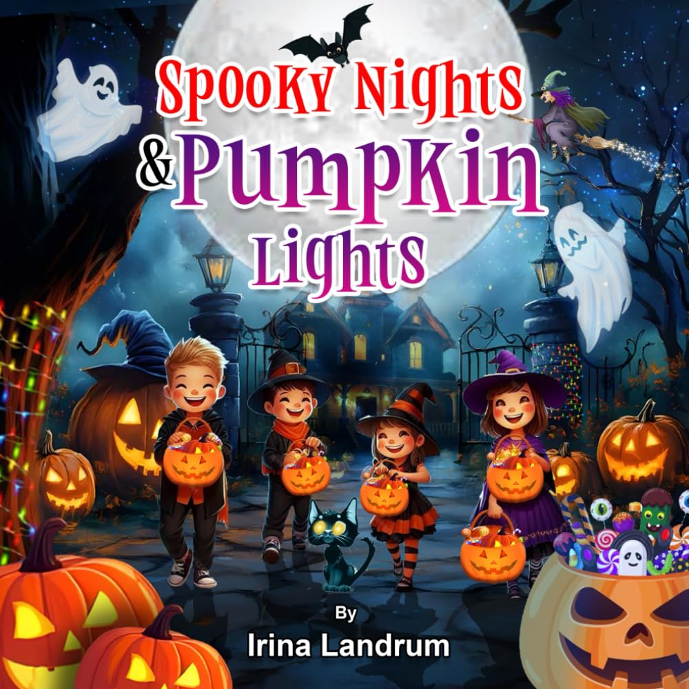 Spooky Nights and Pumpkin Lights: Halloween Rhyming Adventures for Kids and Toddlers