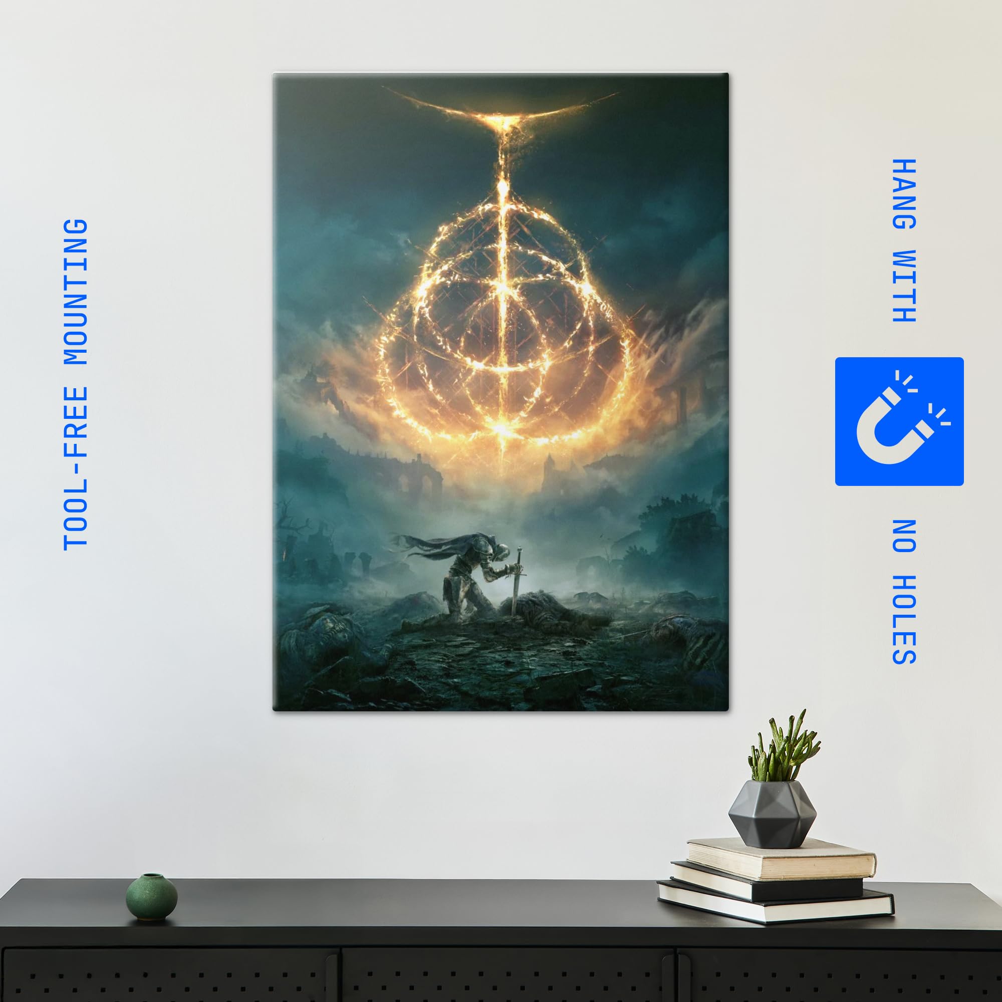 Displate - Metal Poster - Wall Art - Elden Ring - Lands Between