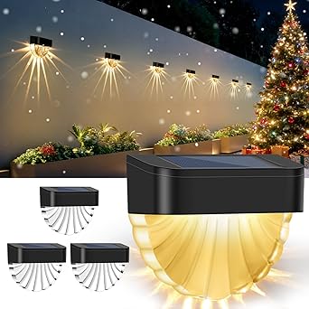 4 Stück Solarlampen für Außen