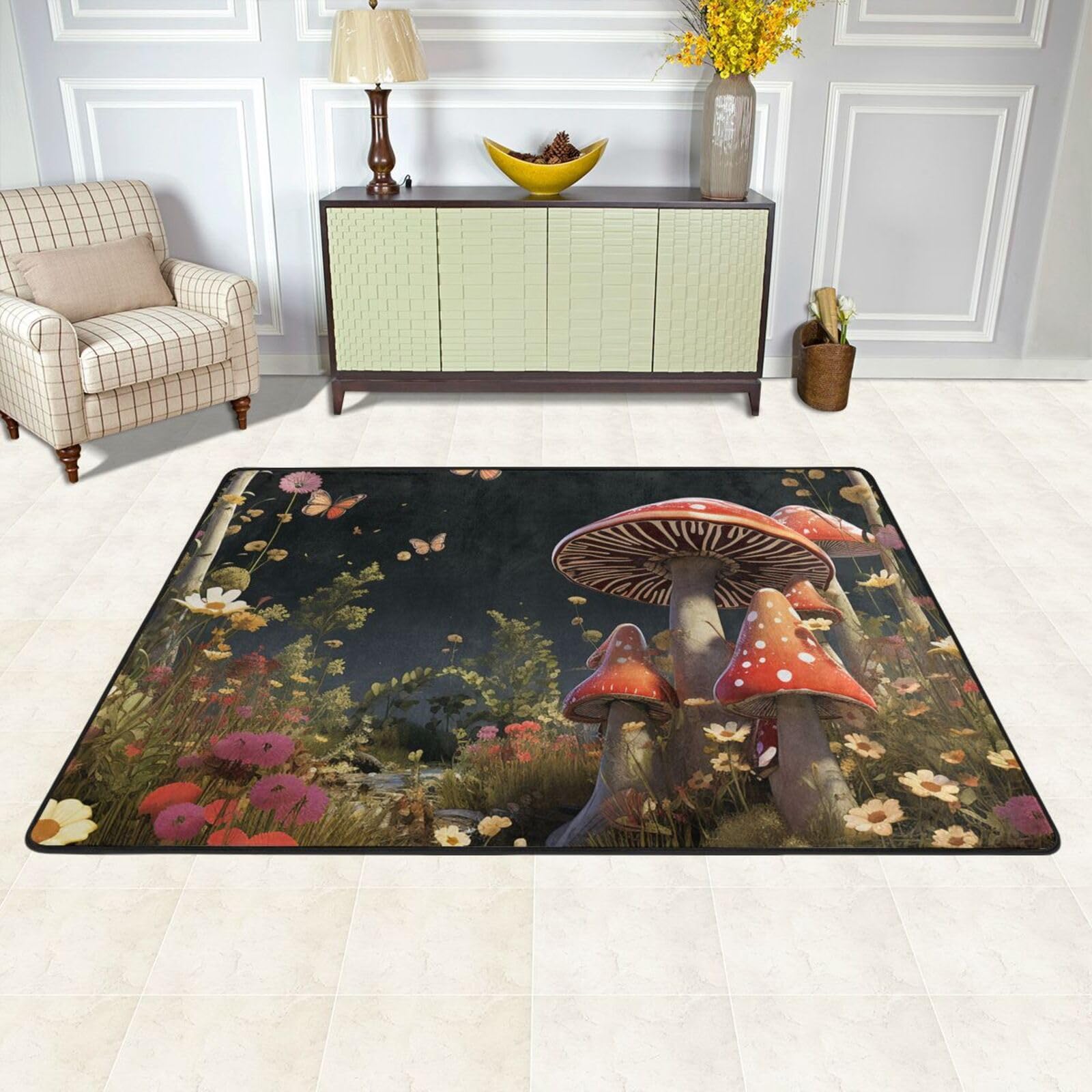 Tapis antidérapant grand format lavable pour cuisine