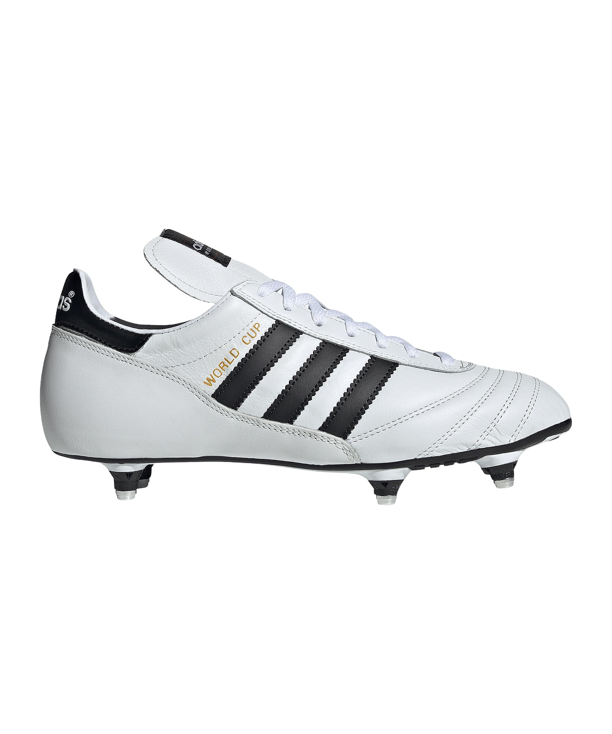 Botas adidas Performance World Cup SG blancas unisex para césped natural húmedo 7
