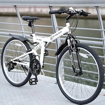 Amazon | STAIR 折りたたみ マウンテンバイク 自転車 シマノ21段変速