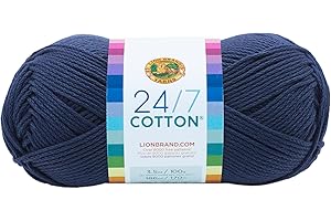 Lion Brand Yarn 24/7 Cotton Classic Yarn