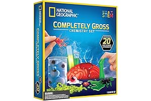 National Geographic Completely Gross Chemistry Set Science & Nature Exploratory Experiments for...