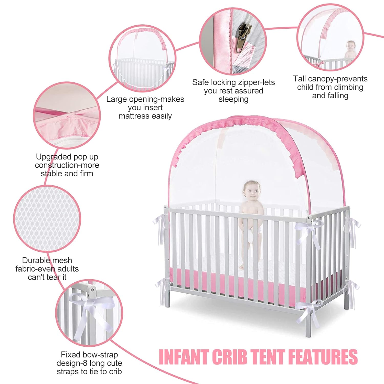 crib topper tent