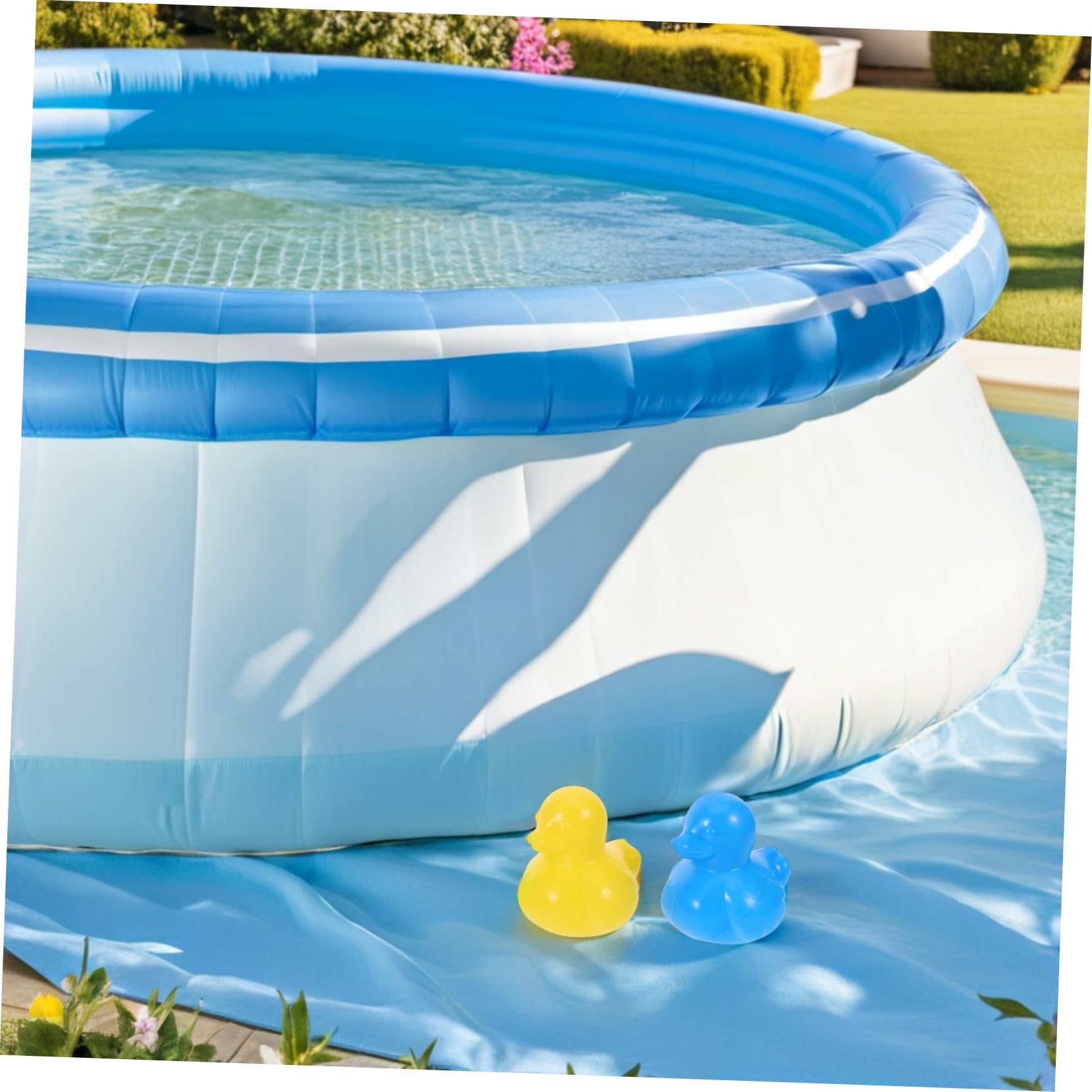 70 Palline per Piscina a Forma di Papera in Plastica Ecologica Pe, Galleggianti e Sicure per Ragazzo Ragazza, per Giochi in Piscina e Palline da Gioco per Ragazzo Ragazza