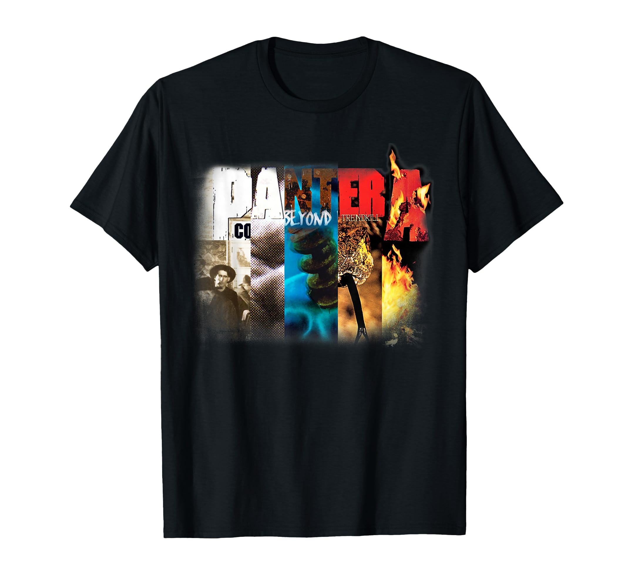 Pantera Official Collage Album T-Shirt Small