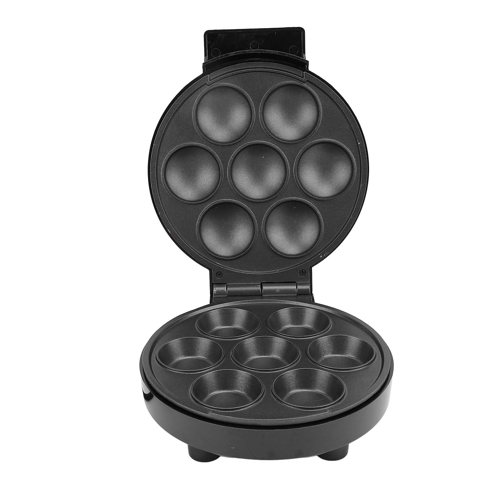 Rengue Macchina per Cupcake 7 Macchina per Cupcake Muffin Maker 1000W Compatta con Indicatore Luminoso di Blocco di Sicurezza per Dolci da Domestica Tazze per Pizza Regali (Spina europea 220 V)