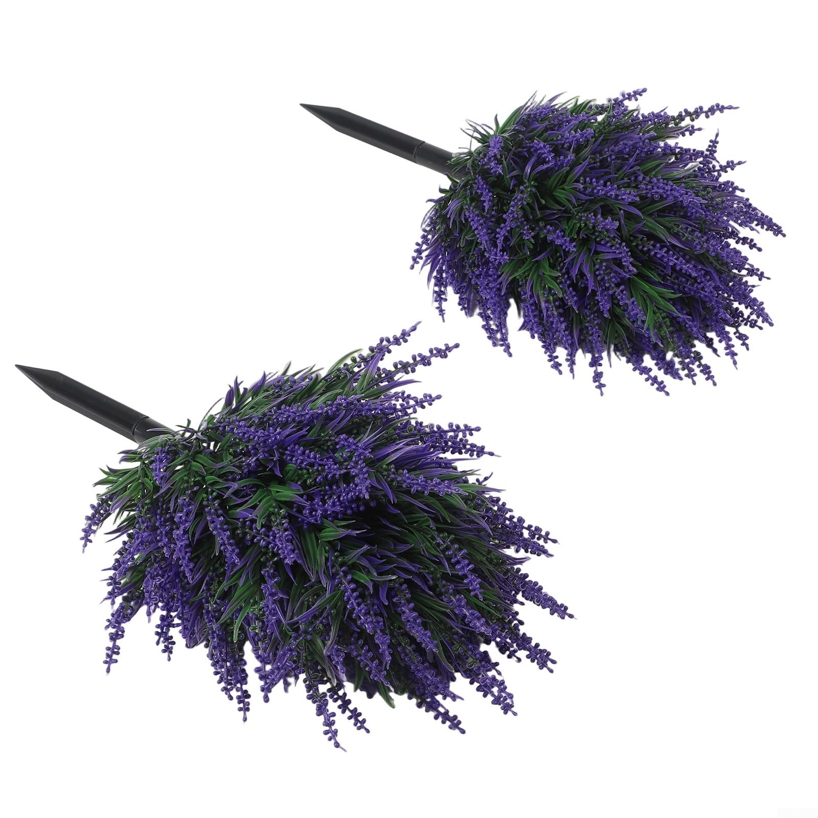 Alberi Topiari Lavanda Finti 50cm con Punta a per terra Alberi