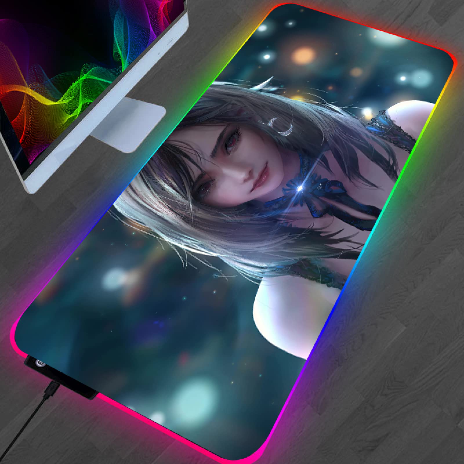 Buy Gaming Mouse Pads Final Fantasy VII Remake Tifa Girl Gaming Mouse