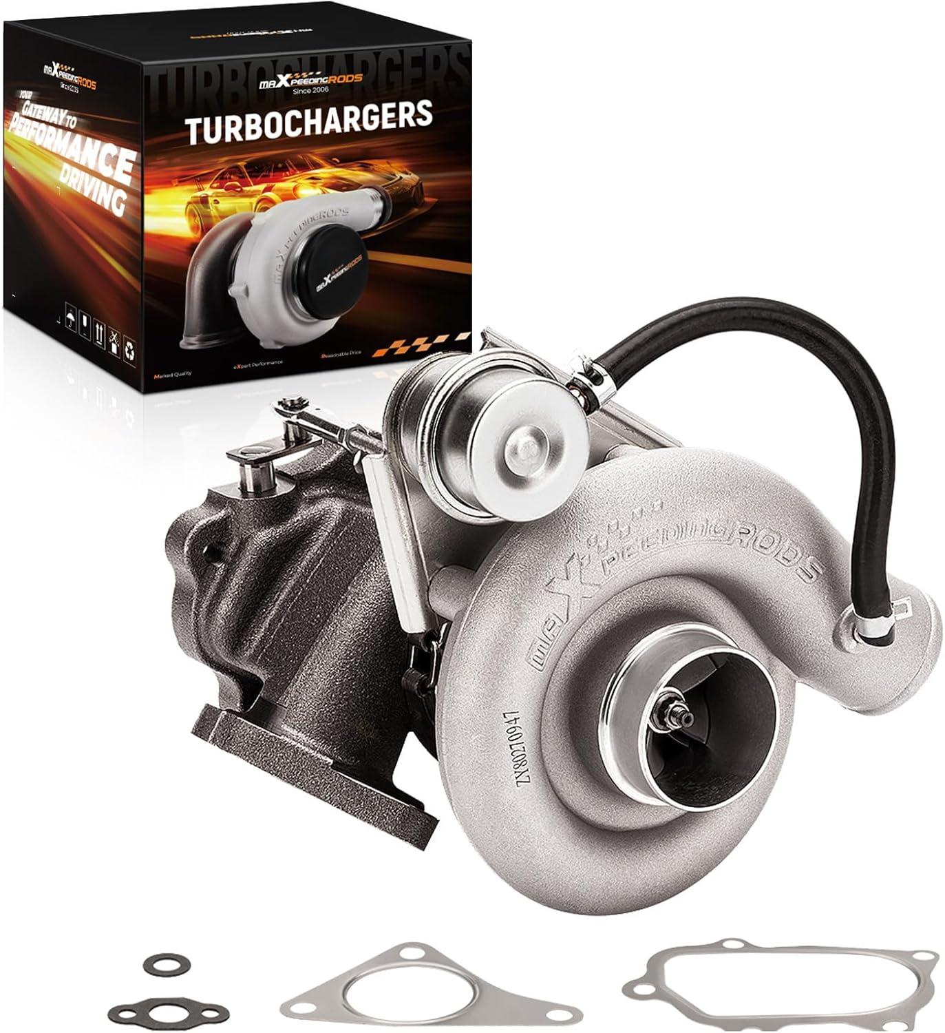 maXpeedingrods Turbo Turbocharger TD05-20G for Subaru Impreza WRX STI EJ20 EJ25 2002 2003 2004 2005 2006, Basic VL Series