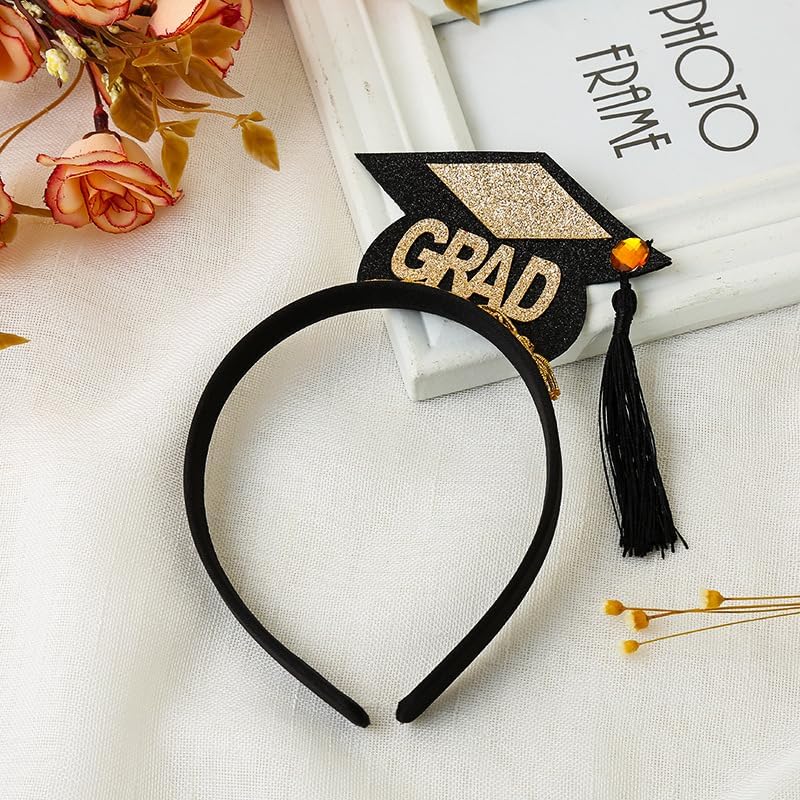 Oarkive Graduation Cap Headband Graduation Hat Graduation