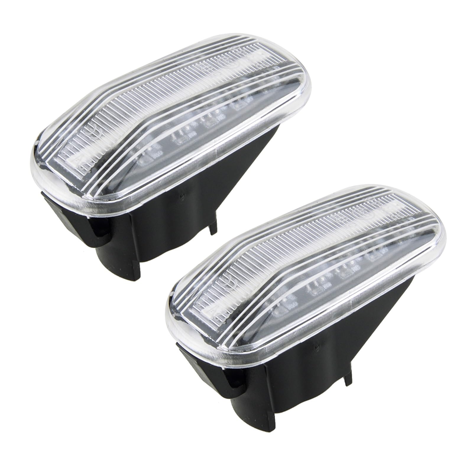 1 paio 12V trasparente ambra indicatore laterale indicatore di direzione lampeggiante lampada 34301-S5A-013 adatto for Accord Civic EP3 Odyssey for