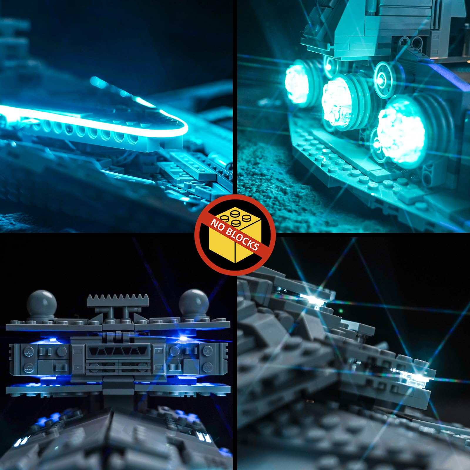 Light Kit Compatible with Lego Imperial Star Destroyer 75394 (No Model) - Image 4