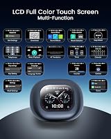 ANSTEN Fordító Fülhallgató Bluetooth 5.4, 144 Nyelvű Nyitott Füles Headset LCD Érintőképernyővel 7