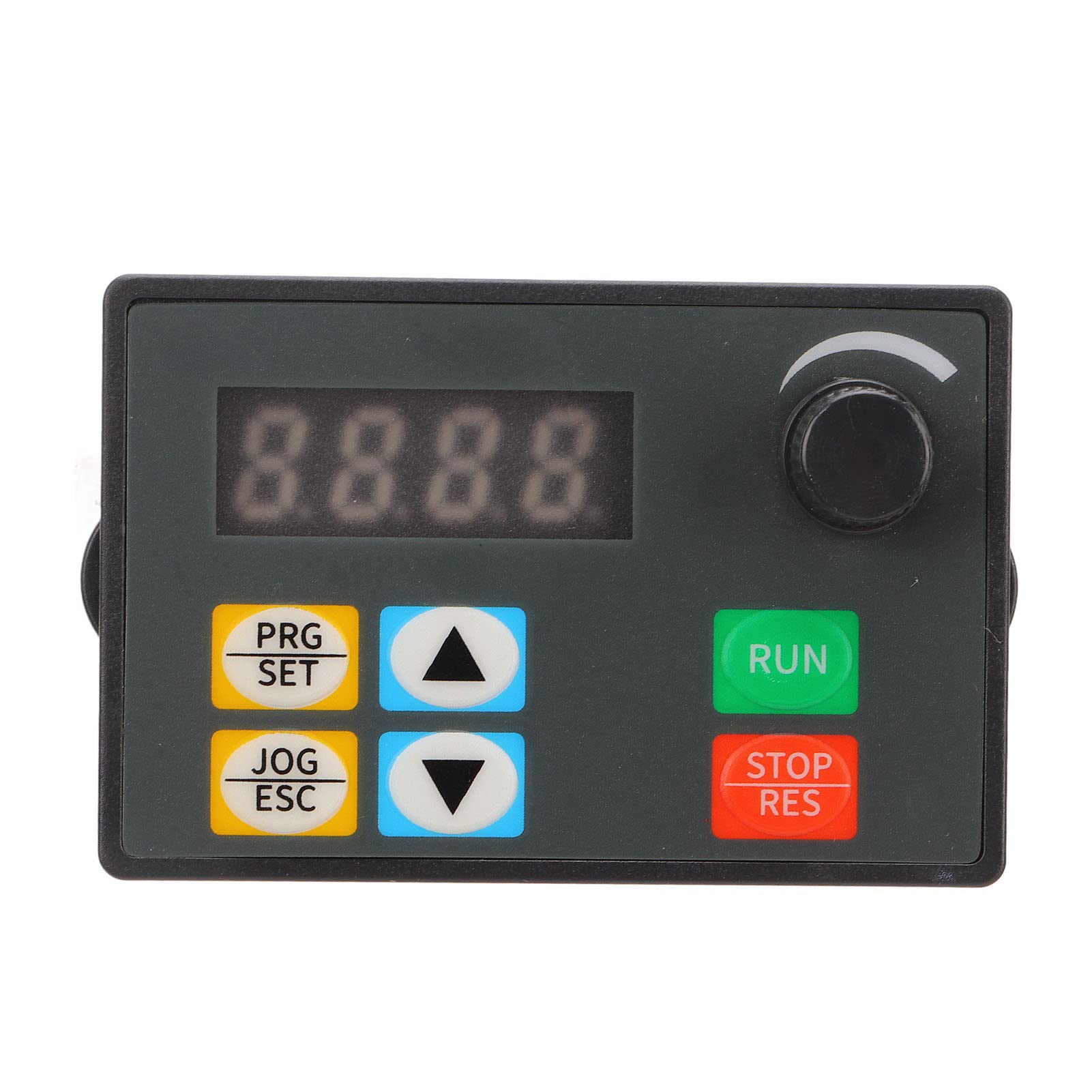Jiawu Convertitore Vettoriale con Ingresso Trifase 380-440 V a Frequenza Variabile da 2,2 KW con, Display Digitale e unità di Frenatura Integrata