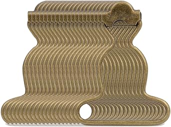 BIKICOCO Gourd Shape Overall Suspender Dungaree Buckles, 1-1/4 Wide Bottom, for Rompers Sewing DIY