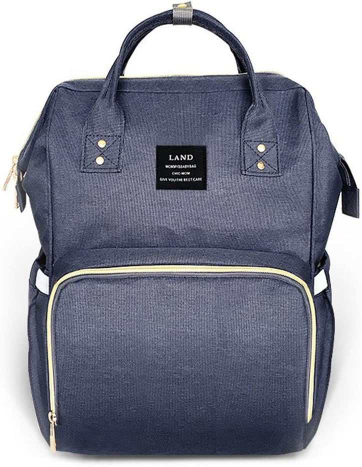 Ticent Diaper Bag Multi-Function Waterproof Travel Backpack Nappy Tote Bags for Baby Care - Large Capacity, Stylish and Durable, Dark Blue