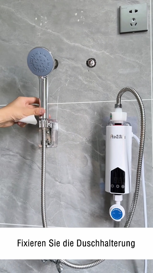 Elektrische Durchlauferhitzer 5500W Mini Warmwasser Produktbild-Vorschau 3