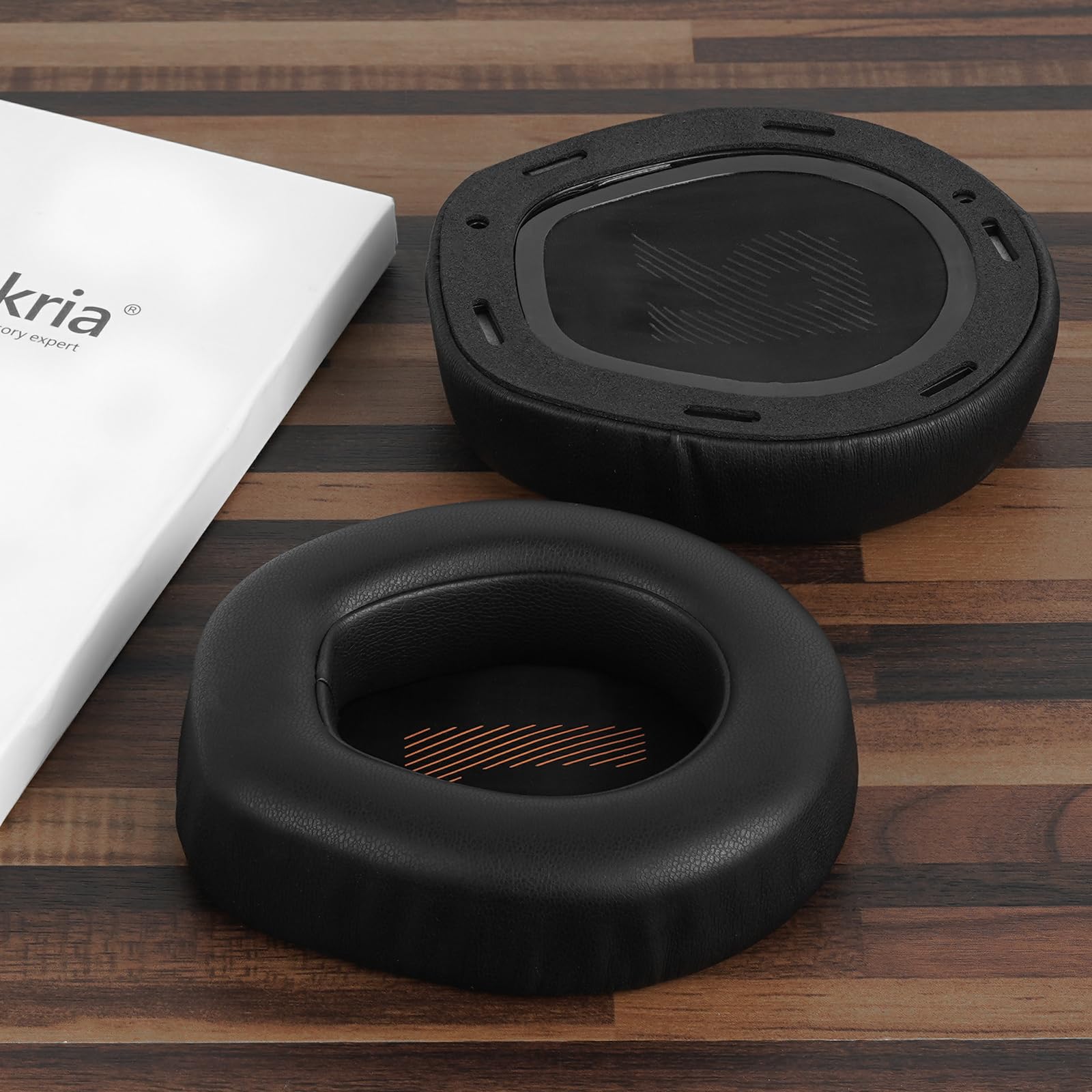 Geekria Replacement Ear Pads Compatible with JBL Quantum 200, Quantum 300 Headphones Ear Cushions, Repair Parts (Black) - Image 4