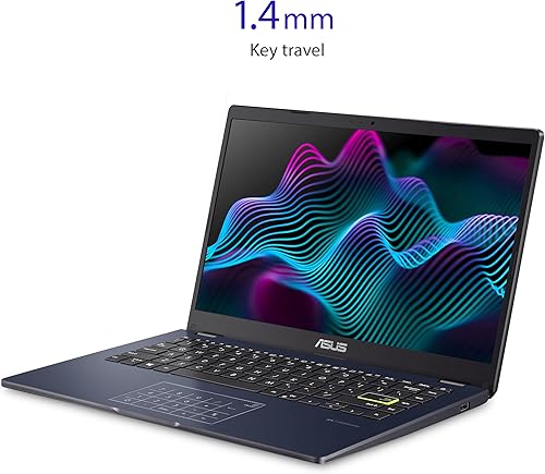 Miniatura 3 de ASUS Vivobook Go 14 L410 - Laptop ultradelgado, pantalla FHD de 14, procesador Intel Celeron N4020, 4 GB de RAM, 64 GB eMMC, NumberPad, Windows 11