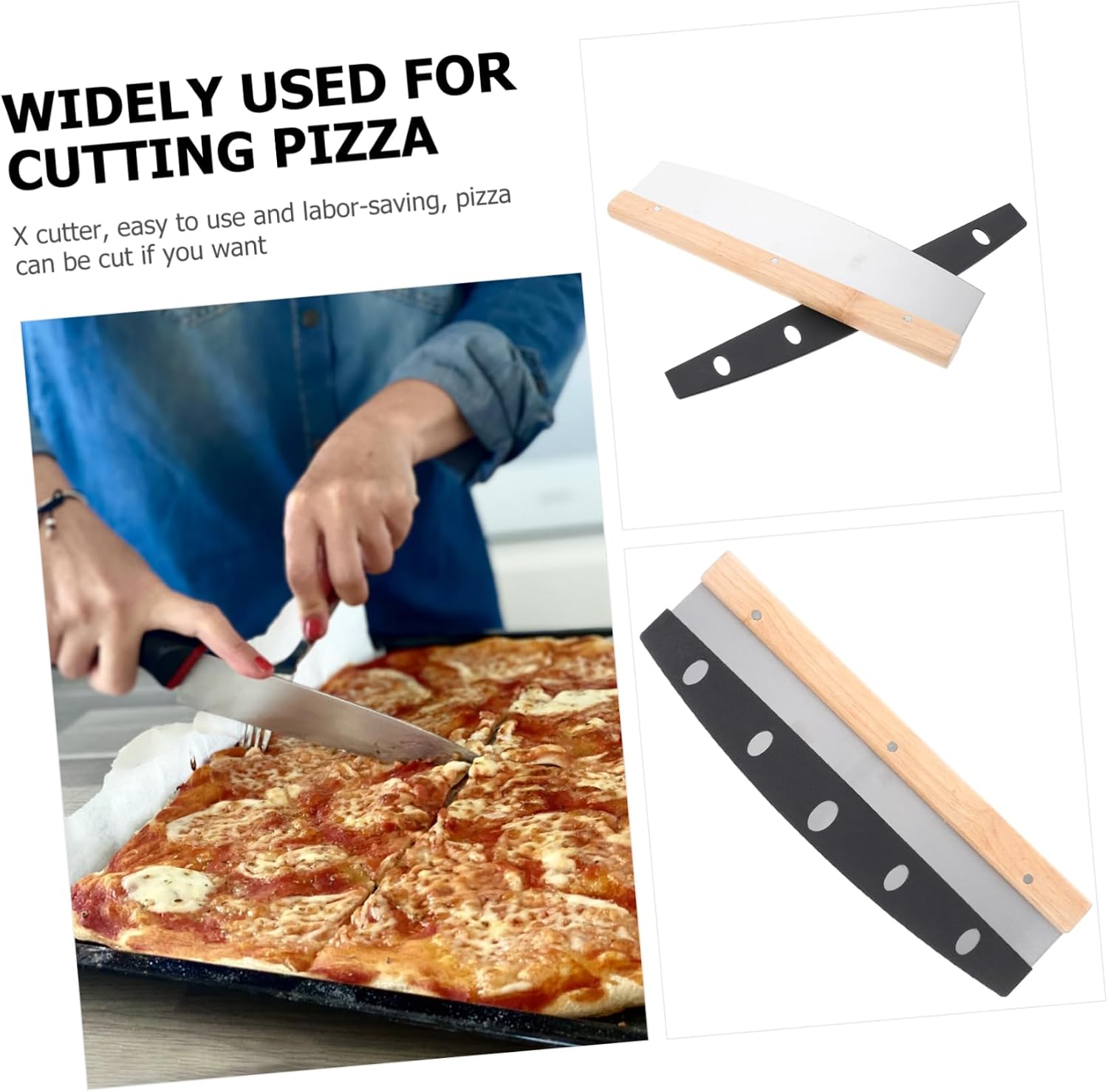 Practical Pizza Cutter Cover Kitchen Pizza Cutter Tool Baking Pouch for Supplies Party Accessory