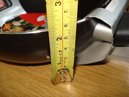 Miniatura 3 de Ibili Indubasic - Mini sartén antiadherente para wok con mango de baquelita suave, woks y sartenes para freír apta para todas las superficies de