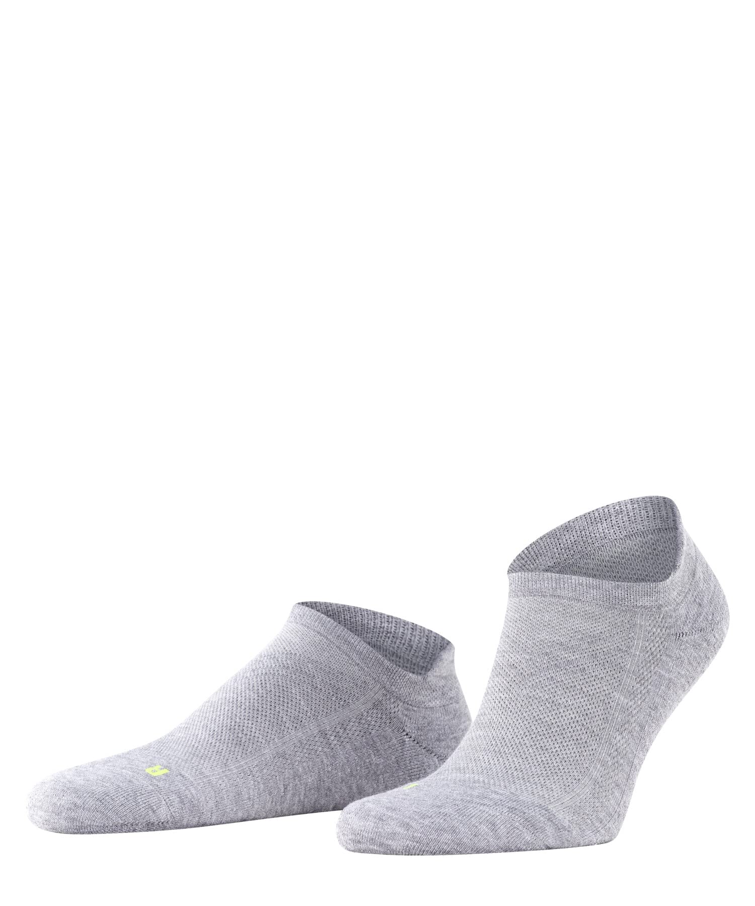 Falke Unisex Grey Light 3400-O Cool Kick Sneaker U Sn Soft Breathable Quick Drying Low-Cut Plain 1 Pair Trainer Socks, 2.5-3.5