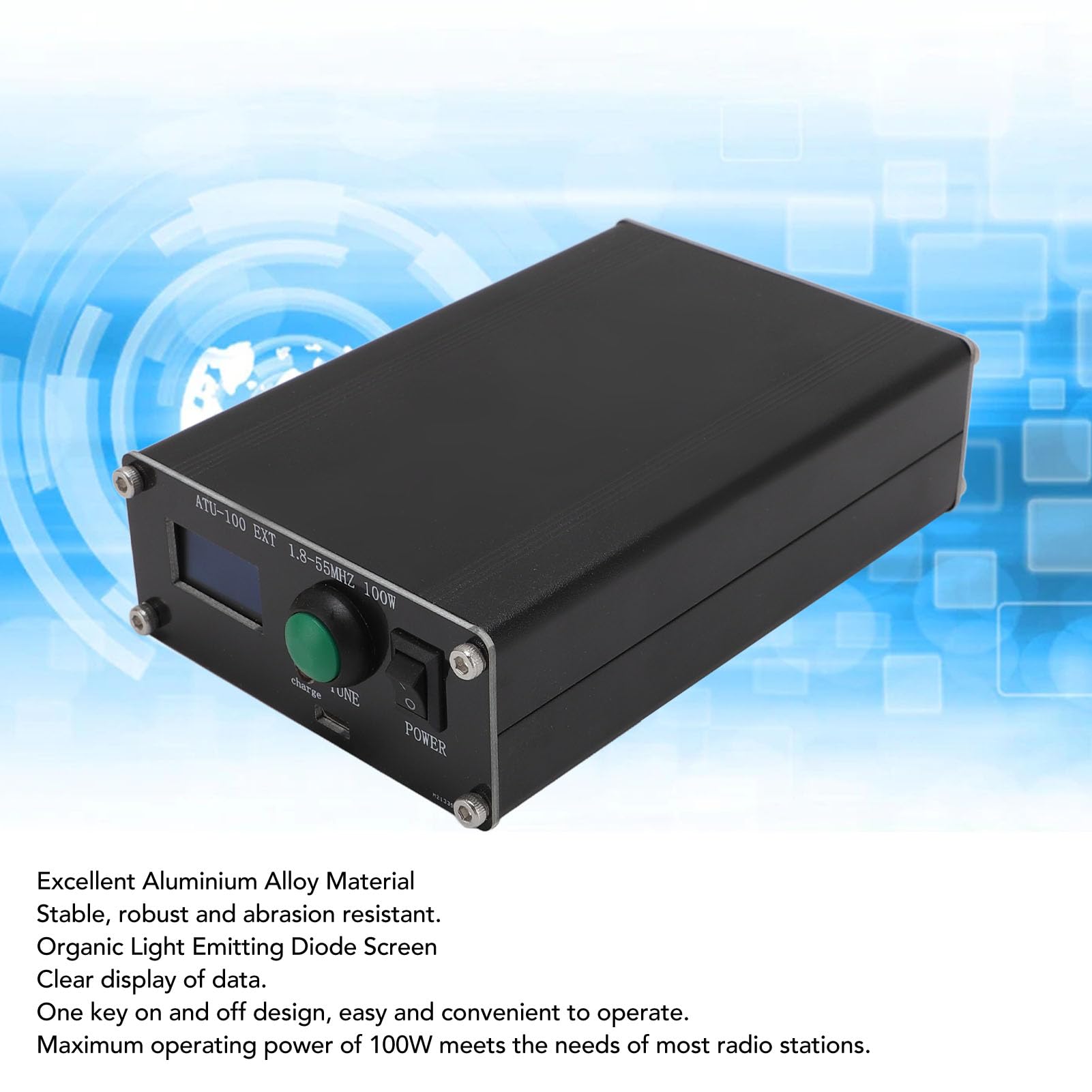 Amazon.com: ATU-100 EXT Antenna Tuner for Ham Radio - Professional