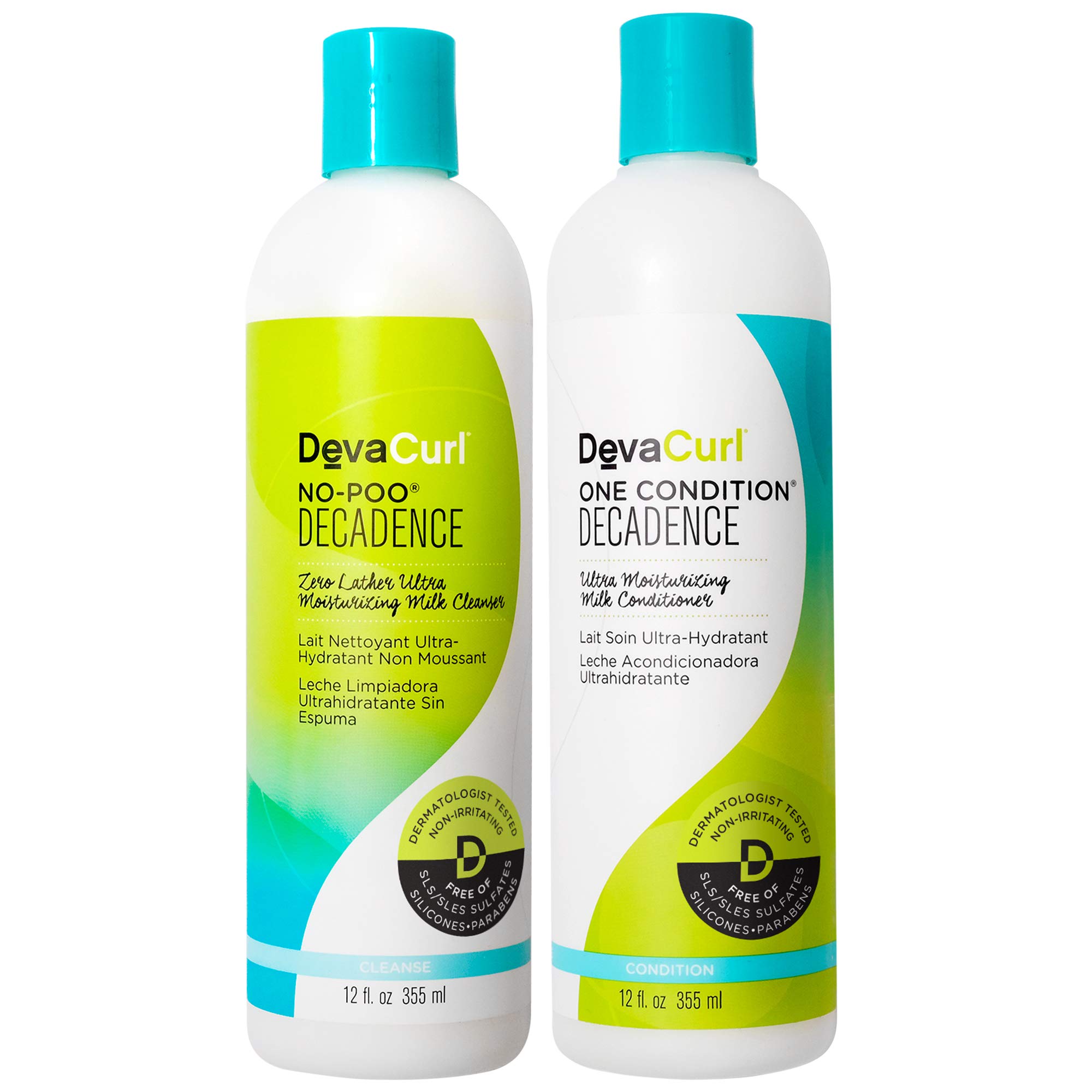 DevaCurlNo-Poo Decadence & One Condition Decadence Duo - 12 oz by DevaCurl