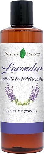 Miniatura 1 de Aceite de masaje de lavanda para terapia de masaje, loción de masaje corporal jojoba, aceite de almendras dulces para la piel, vitamina E y aceite