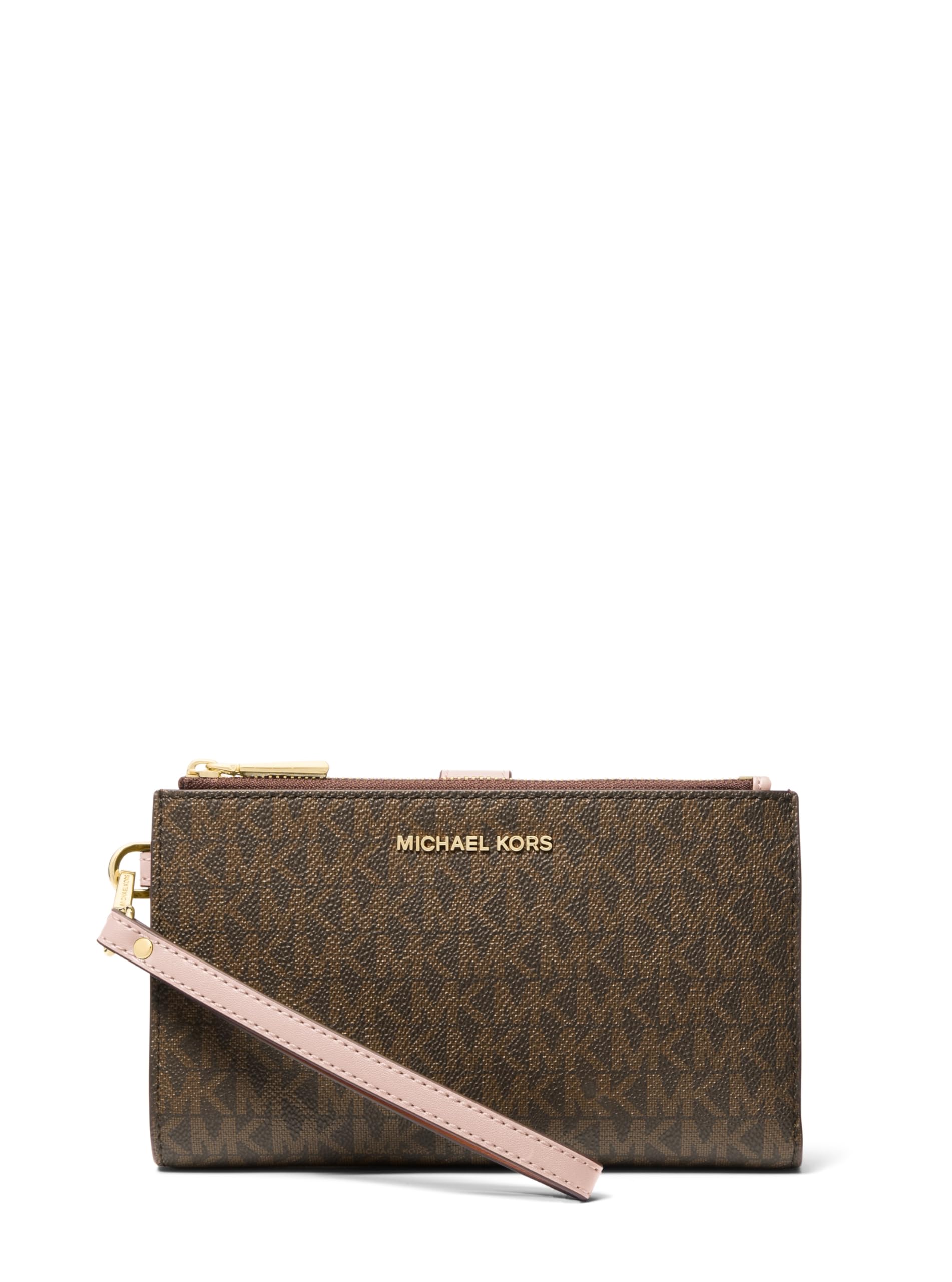 Michael Kors Womens Jet Set Double Zip Wristlet