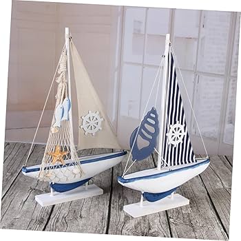 木製セーリングボートモデル 約120cm 木製セーリングボートモデル 約120cm