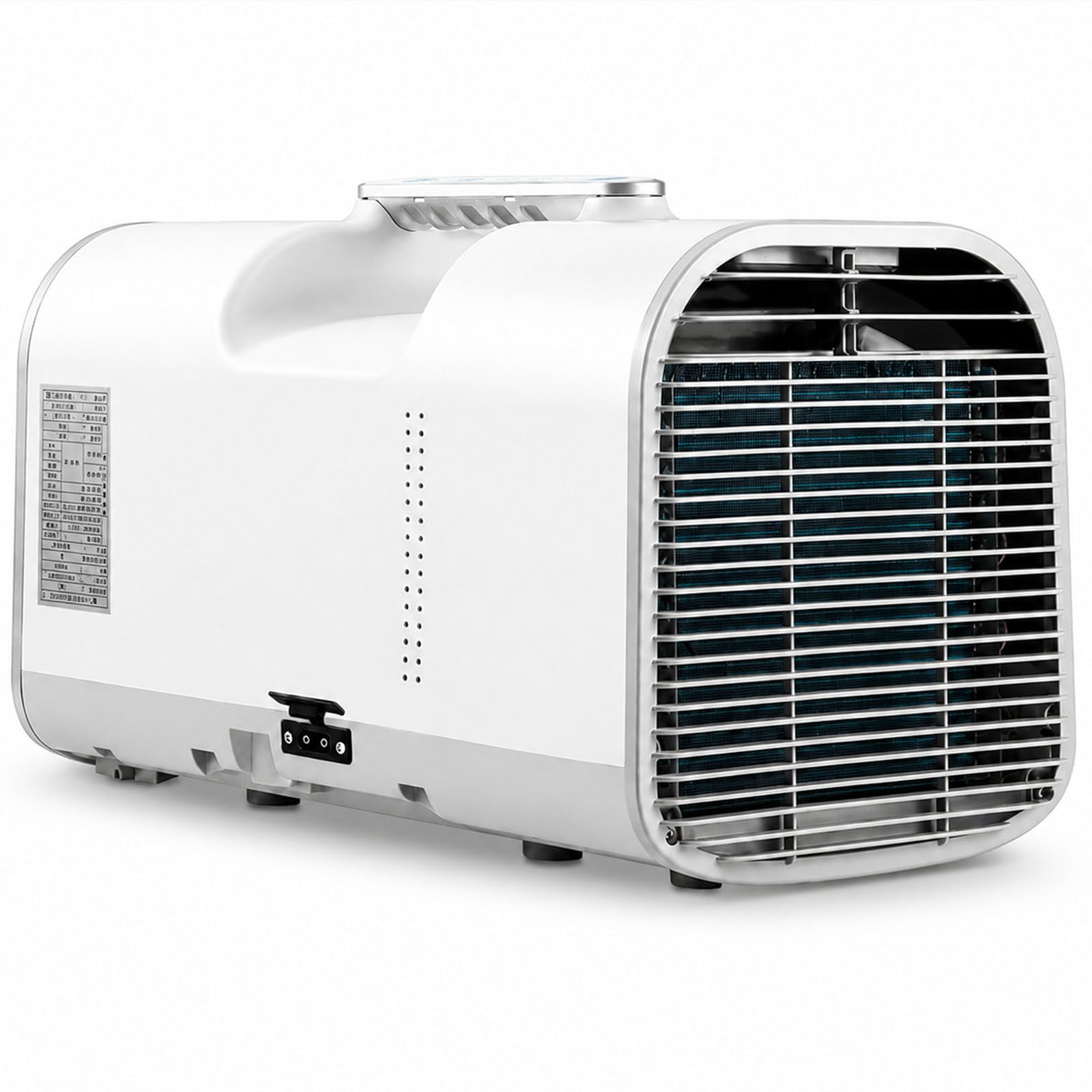 Ershangmao Multicolor Portable Air Conditioner,Mobile Air Conditioner For Tents And Rvs,4 In 1 Cooling Fan Dehumidifier Sleep Mode,4400 To 5100 Btu Camping Ac Unit With Handle And Auto Evaporation,42 Db 1500W
