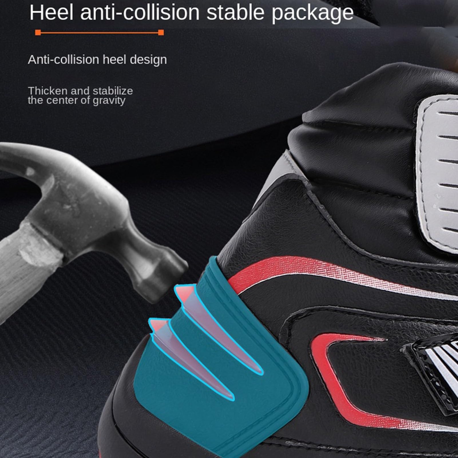 Stivali da Moto da Uomo alla Moda, Trekking, Scarpe da Moto Leggere, Traspiranti e Resistenti alle intemperie