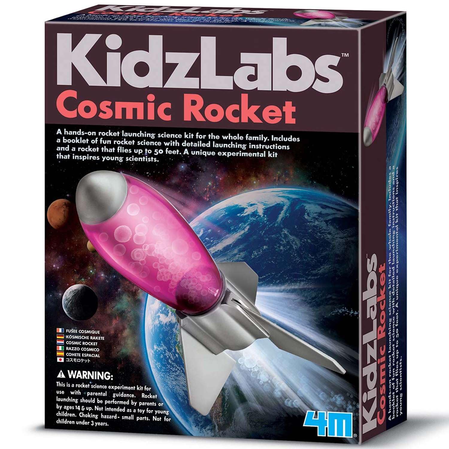 Amazon.com: 4M Science Museum Cosmic Rocket : Toys & Games