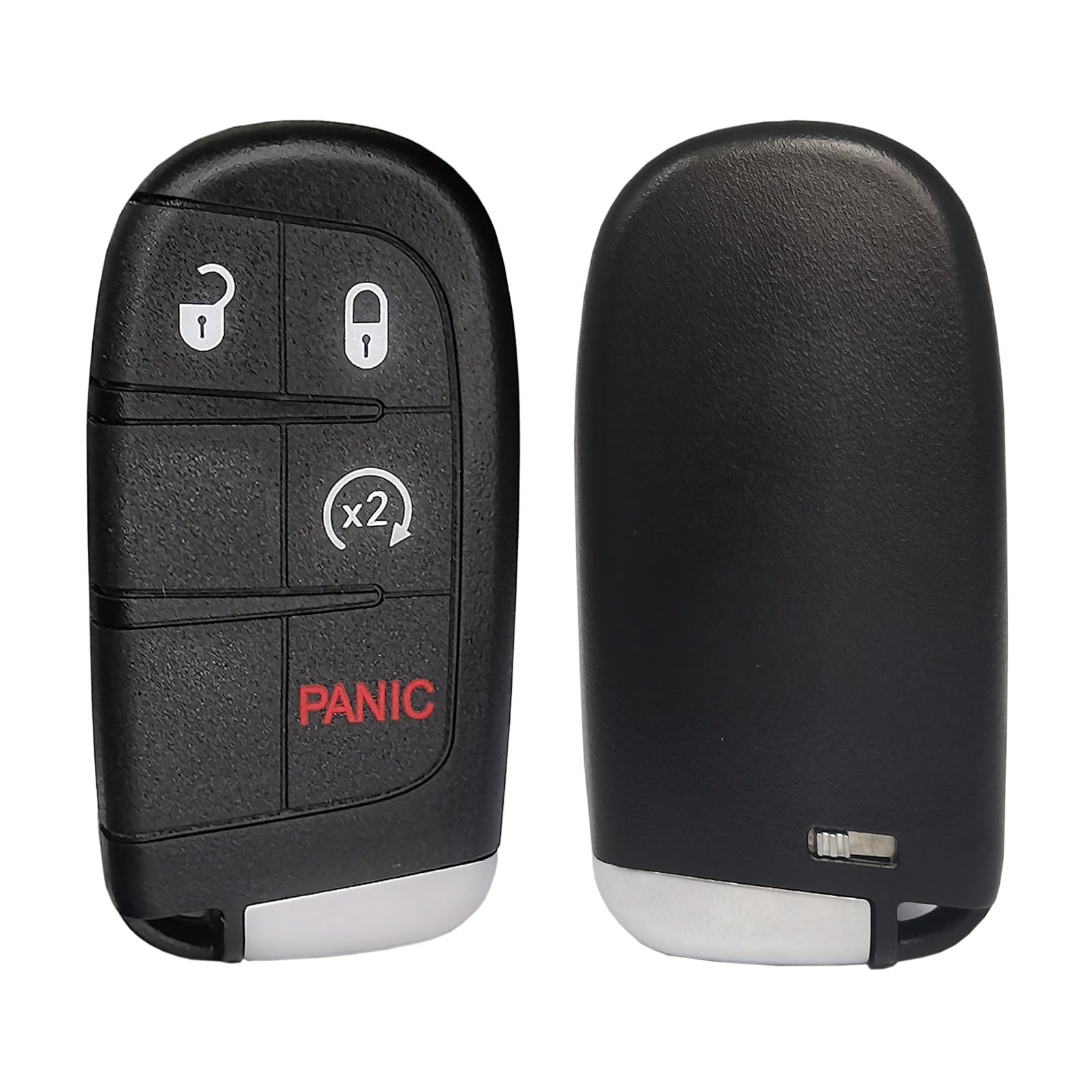 Smart Key Fob Replacement Fit for Jeep Renegade 2015 2016 2017 2018 2019 2020 2021 2022 Car Keyless Entry Remote FCC ID:M3N-40821302 Part Numbers:68266733AA,6FD98DX9AA,6BY88DX9AA 433Mhz