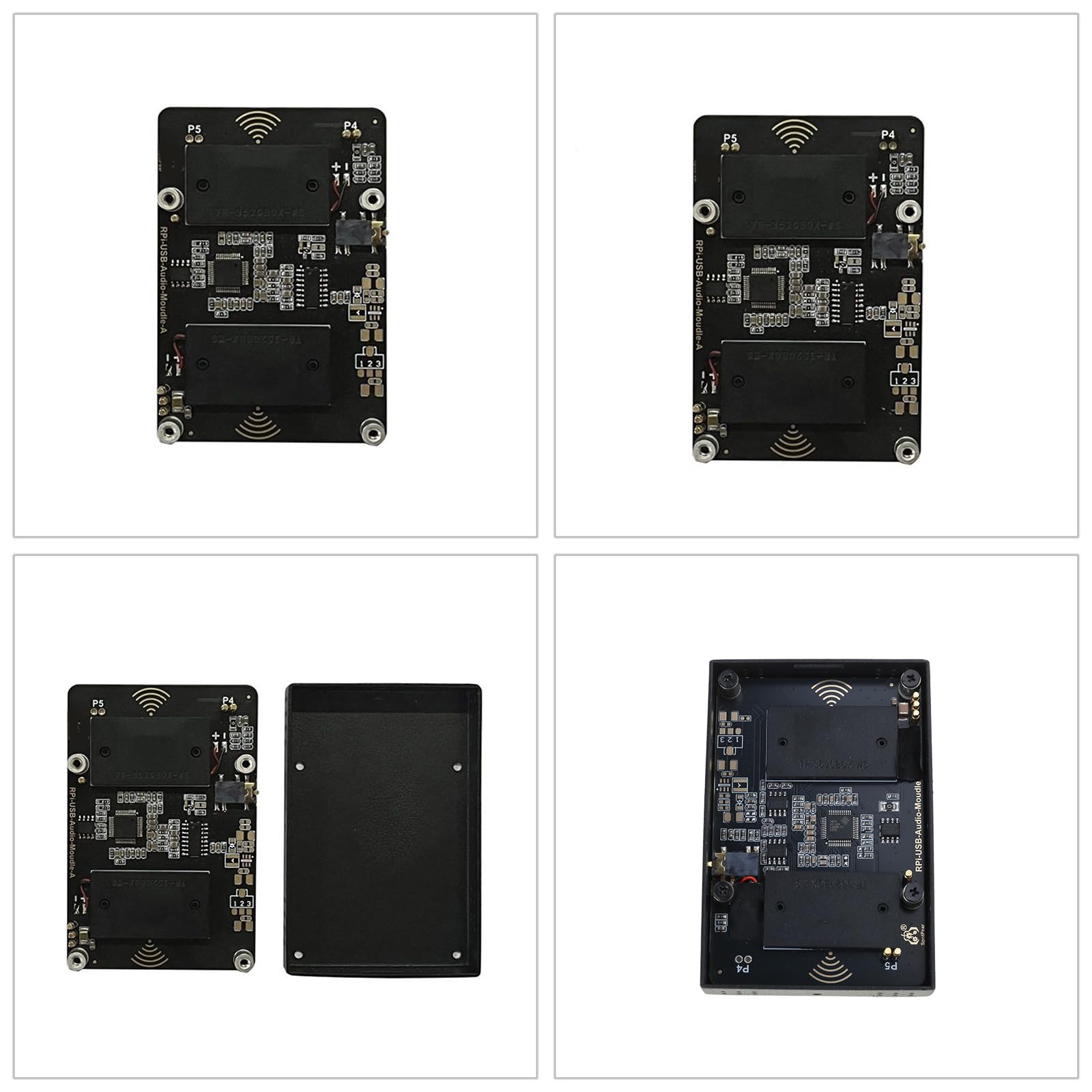 Tarjeta de Sonido USB actualizada para RPi, For PI5 with Shell