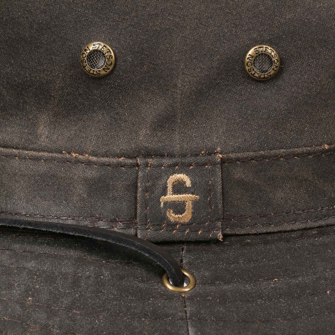 Stetson Diaz Chapeau Outdoor Protection UV Bord Formable Tissu Unisexe Ete Hiver