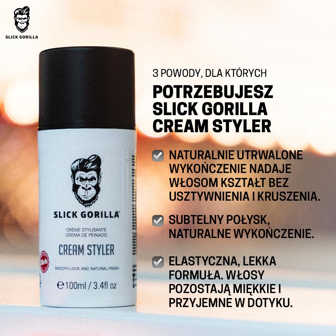 Slick Gorilla Kremowy Styler 100ml/ 3.38fl oz
