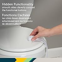 Vista 4 de Safety 1st OutSmart - Cerradura para inodoro, color blanco, 1 unidad (paquete de 1)