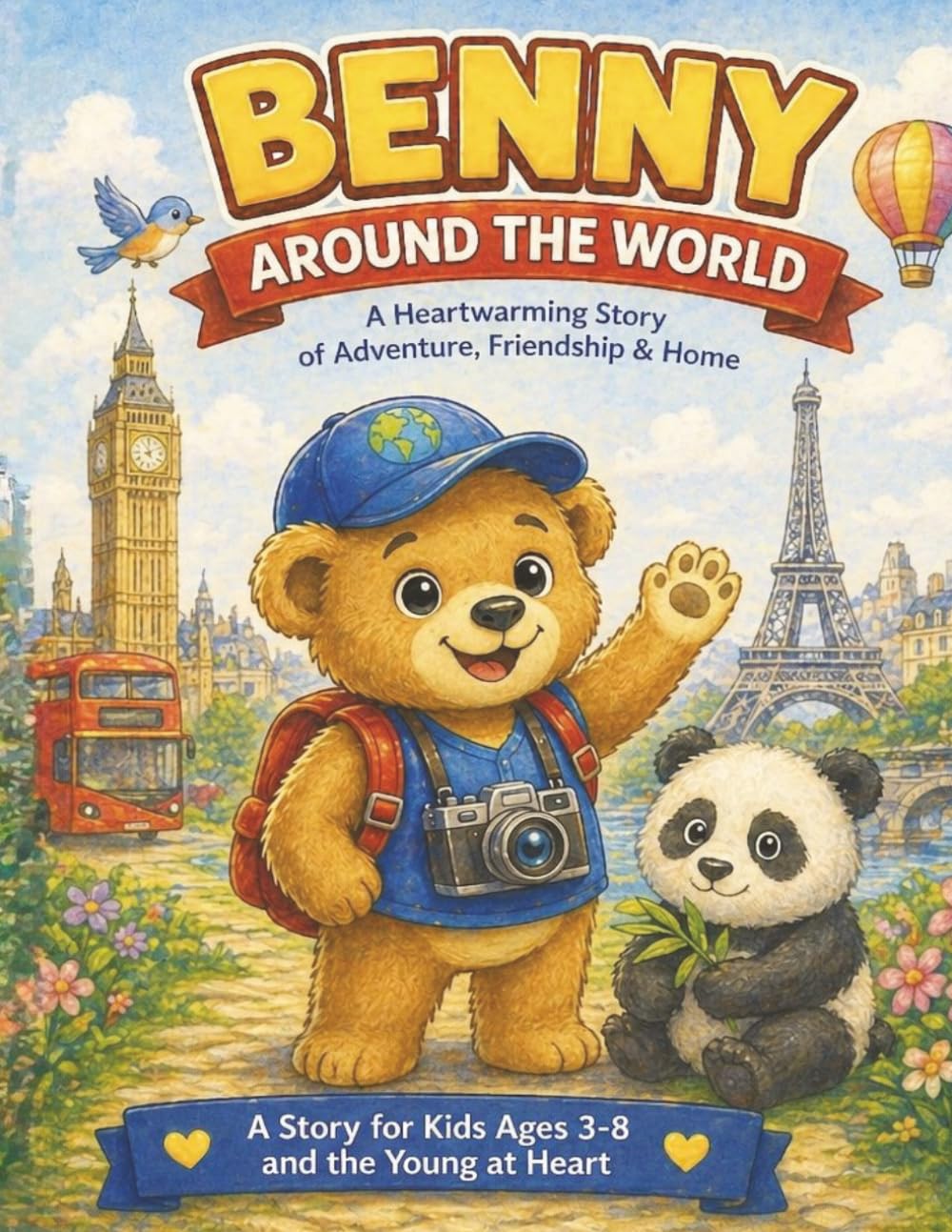 Benny Around the World: A Heartwarming Adventure Story for Curious Kids (Benny’s Adventures)