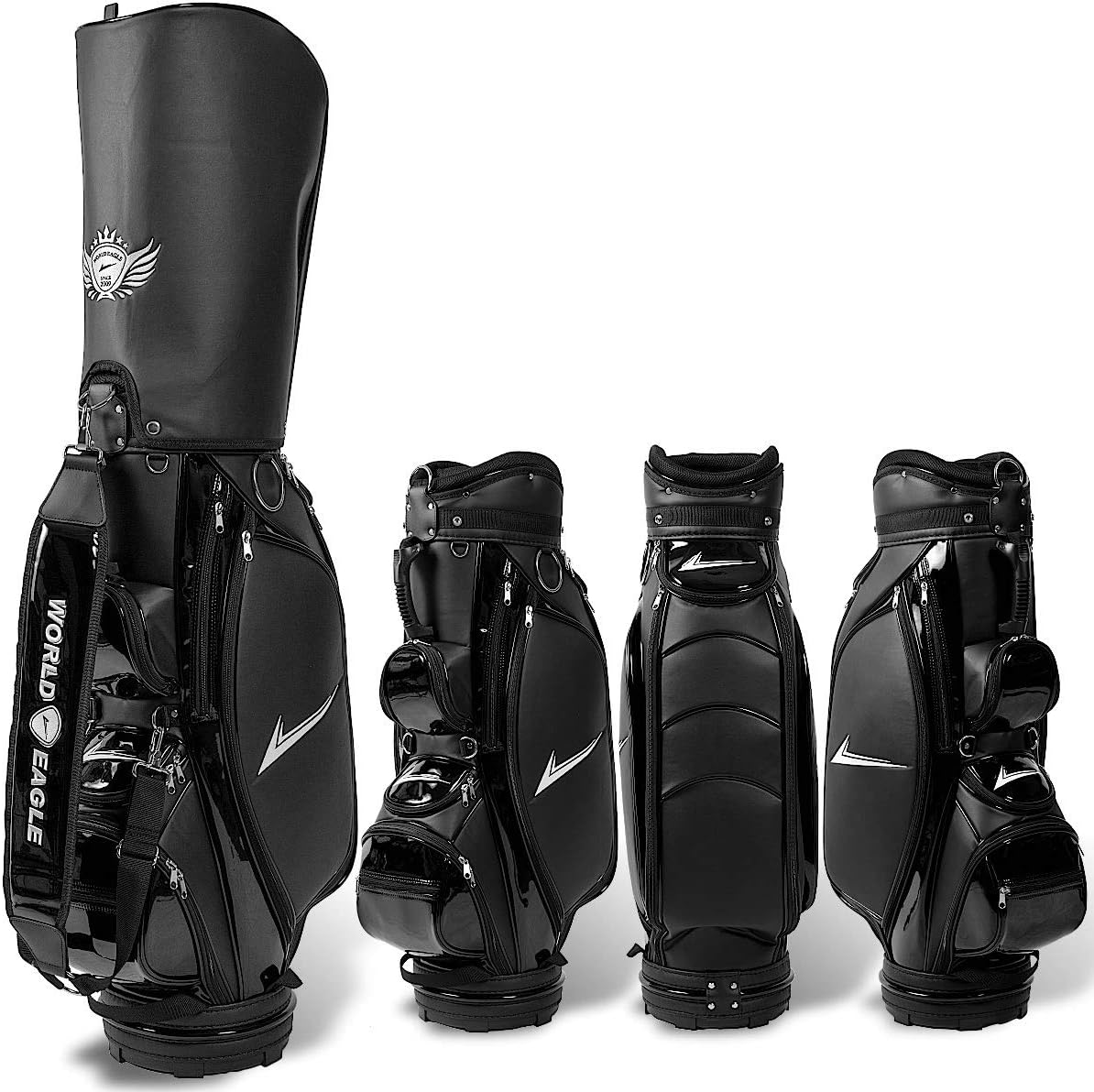 至高の存在感を放つ、ゴルファーの品格を高める重厚感たっぷりのCBXカートバッグ