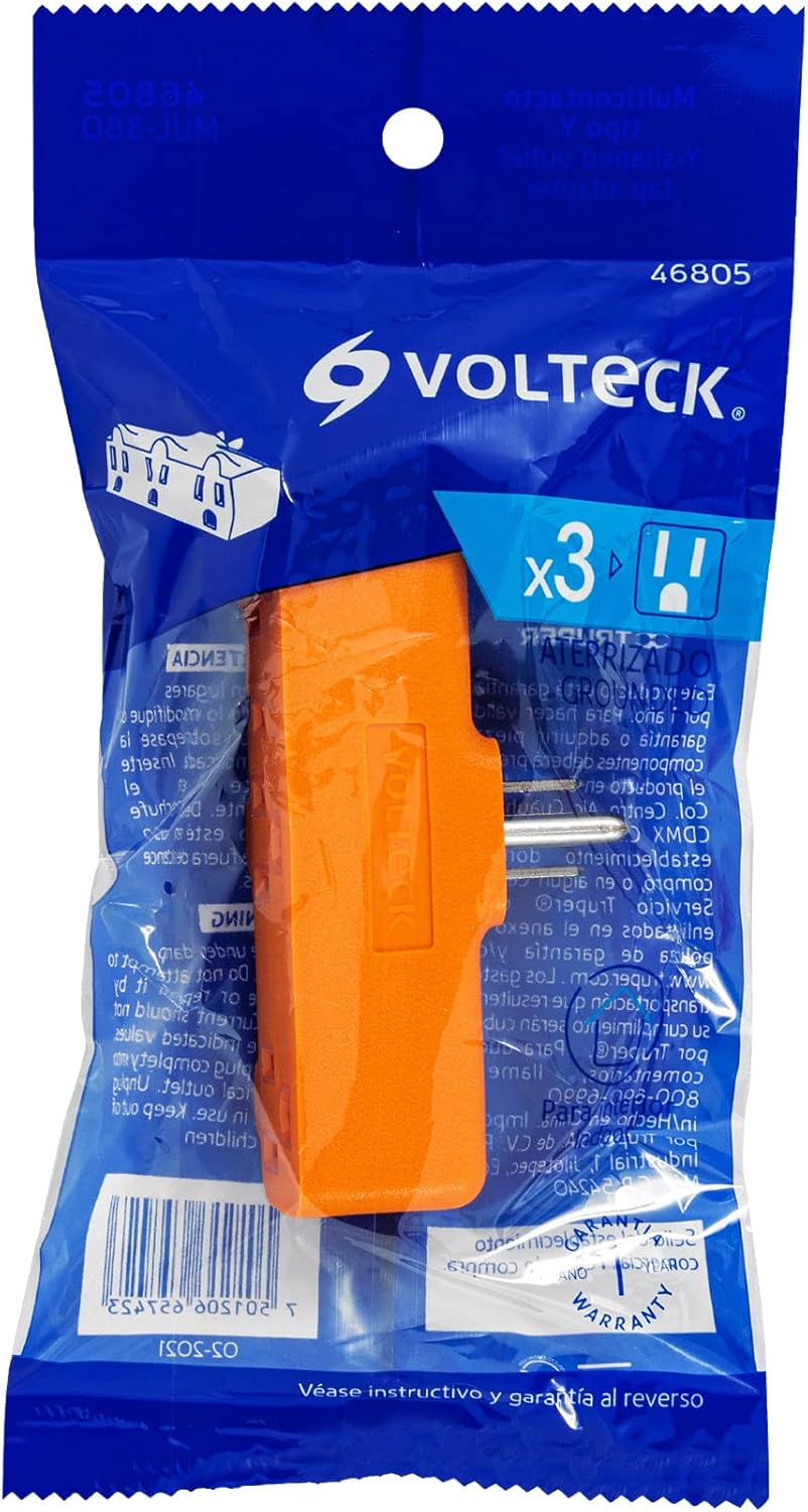 Multicontact landed triple, Y-type, reinforced, Volteck