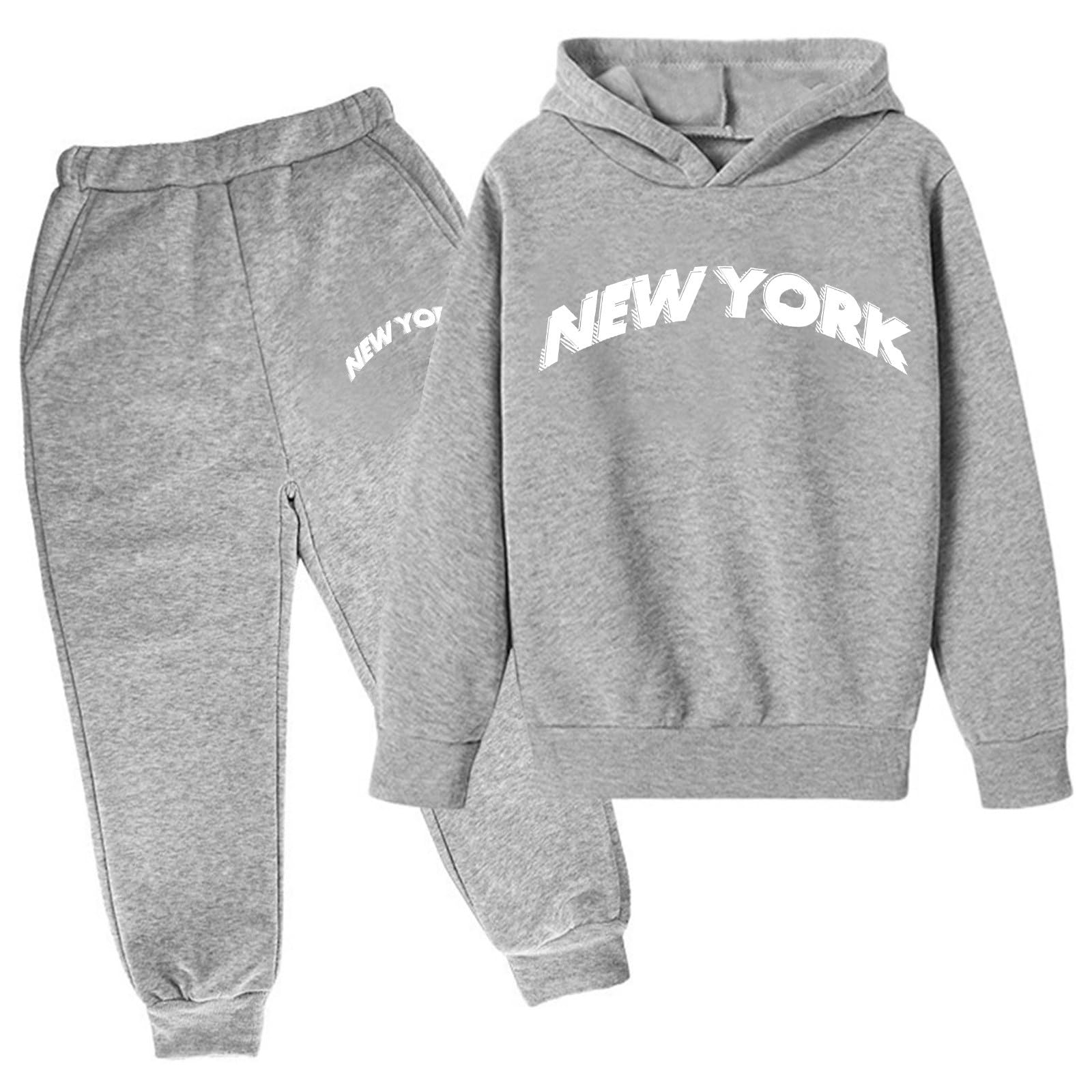 Ensemble garçon sweat à capuche pour le sport et l'école