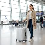 Effacer PVC Couvertures de bagages Protecteur, housses de valises transparentes, étanches à la poussière anti-rayure housse de bagages pour le voyage (20 Pouces)