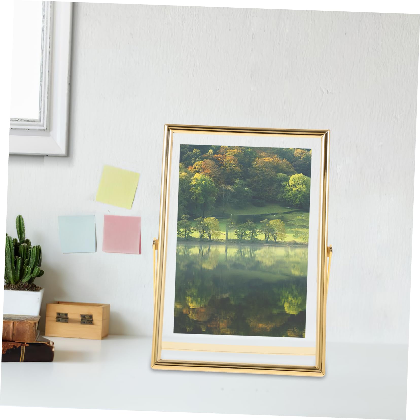 伶 mini square photo Amazon.com - MUCKLILY Antique Style Photo Frame Pressed Display